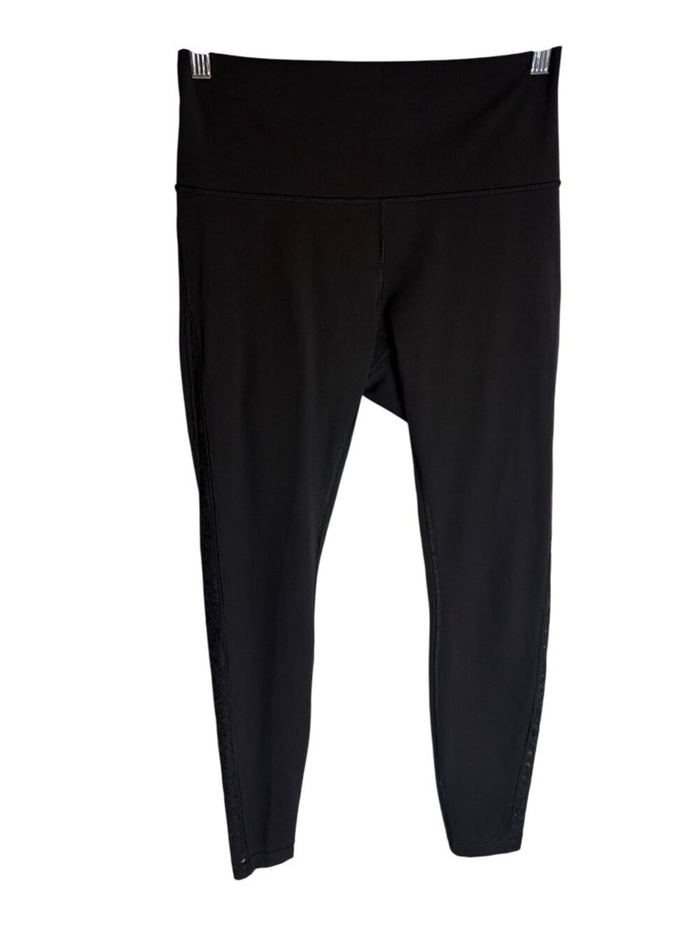 Lululemon Wunder Under Hi-Rise Tight Embroidered Full Length-sz 8